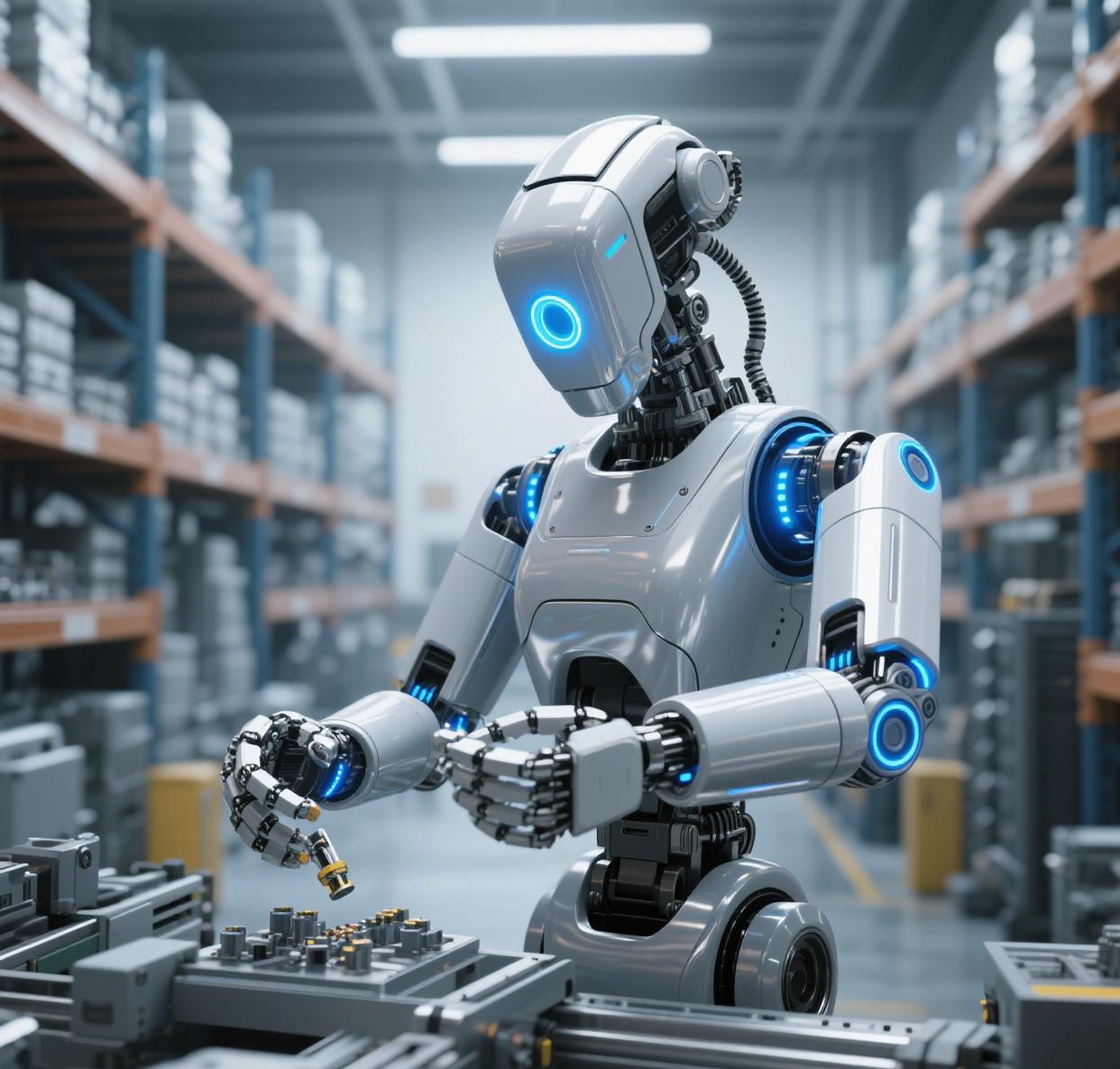 华为机器人军团突围 中国制造正迎来“智能工人”时代